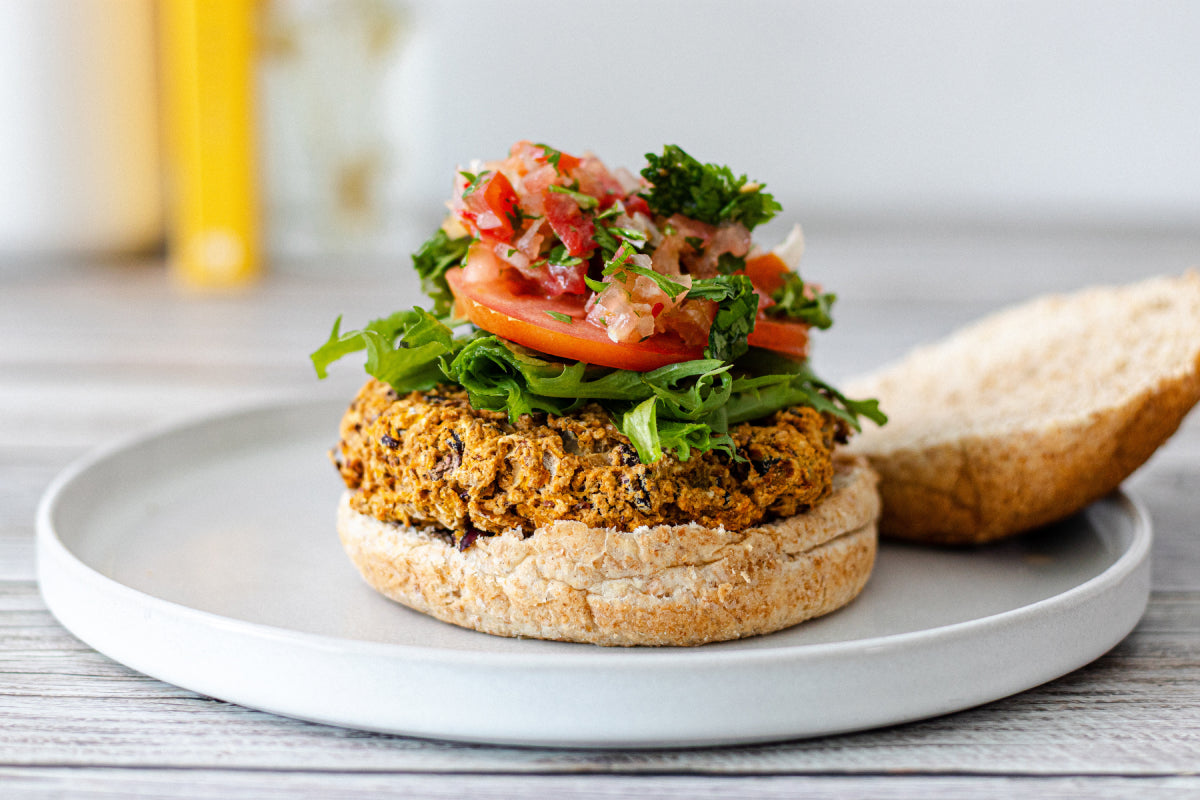 Butternut Bean Burgers