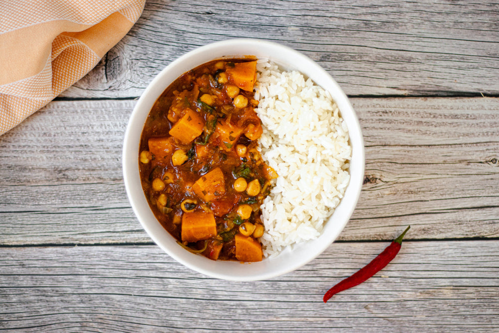 Chickpea and Sweet Potato Curry