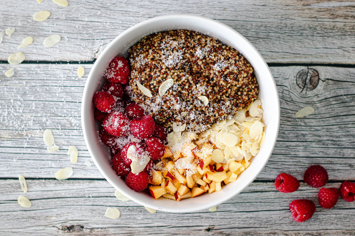 Cinnamon Quinoa with Fruit & Nuts