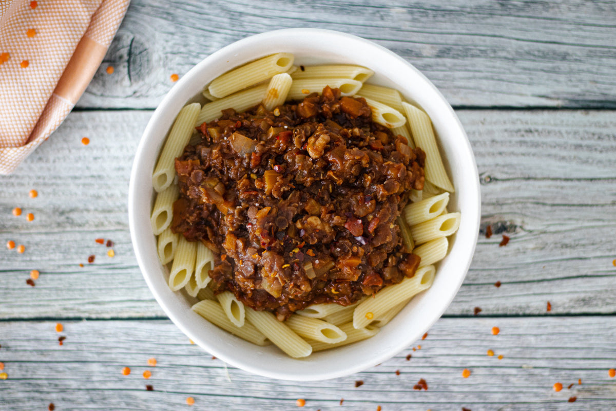 Lentil and Walnut Ragu