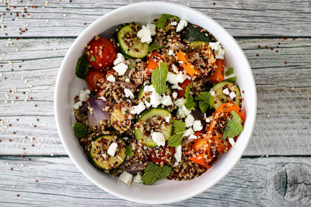 Quinoa and Roasted Vegetable Salad