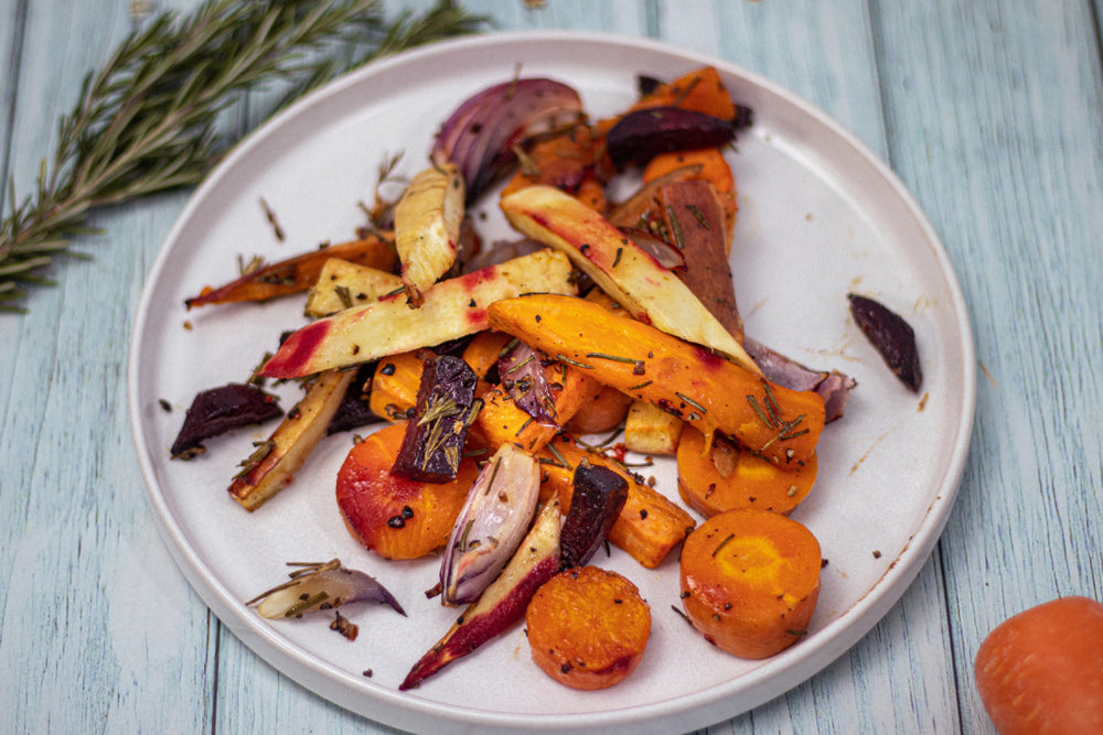 Roast Root Vegetable Tray Bake