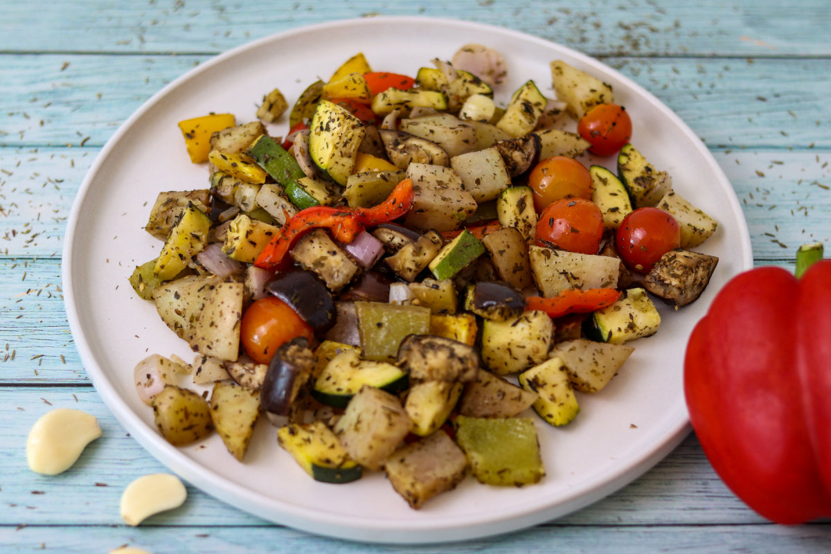 Roasted Mediterranean Veg Tray