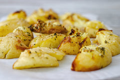 Rosemary Smashed Baby Potatoes