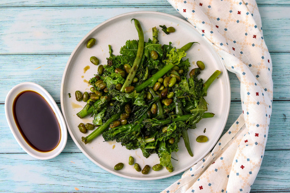 Sesame Fried Greens