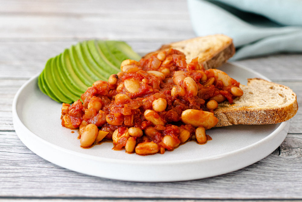 Spicy Beans on Toast