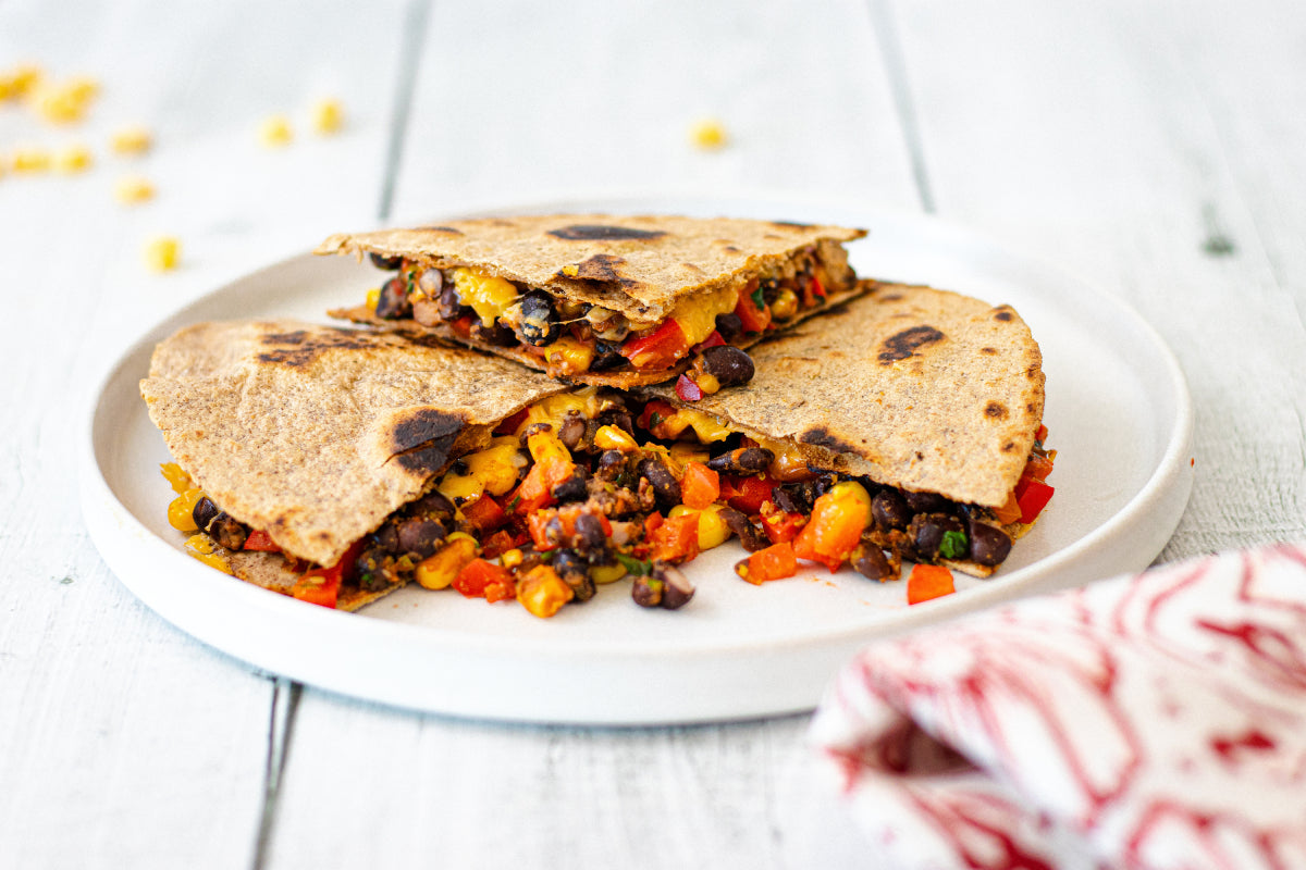 Black Bean Quesadilla