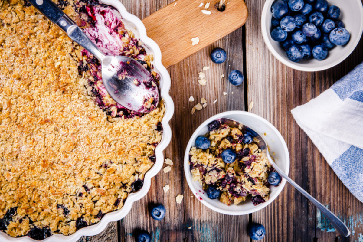 Blueberry Crumble