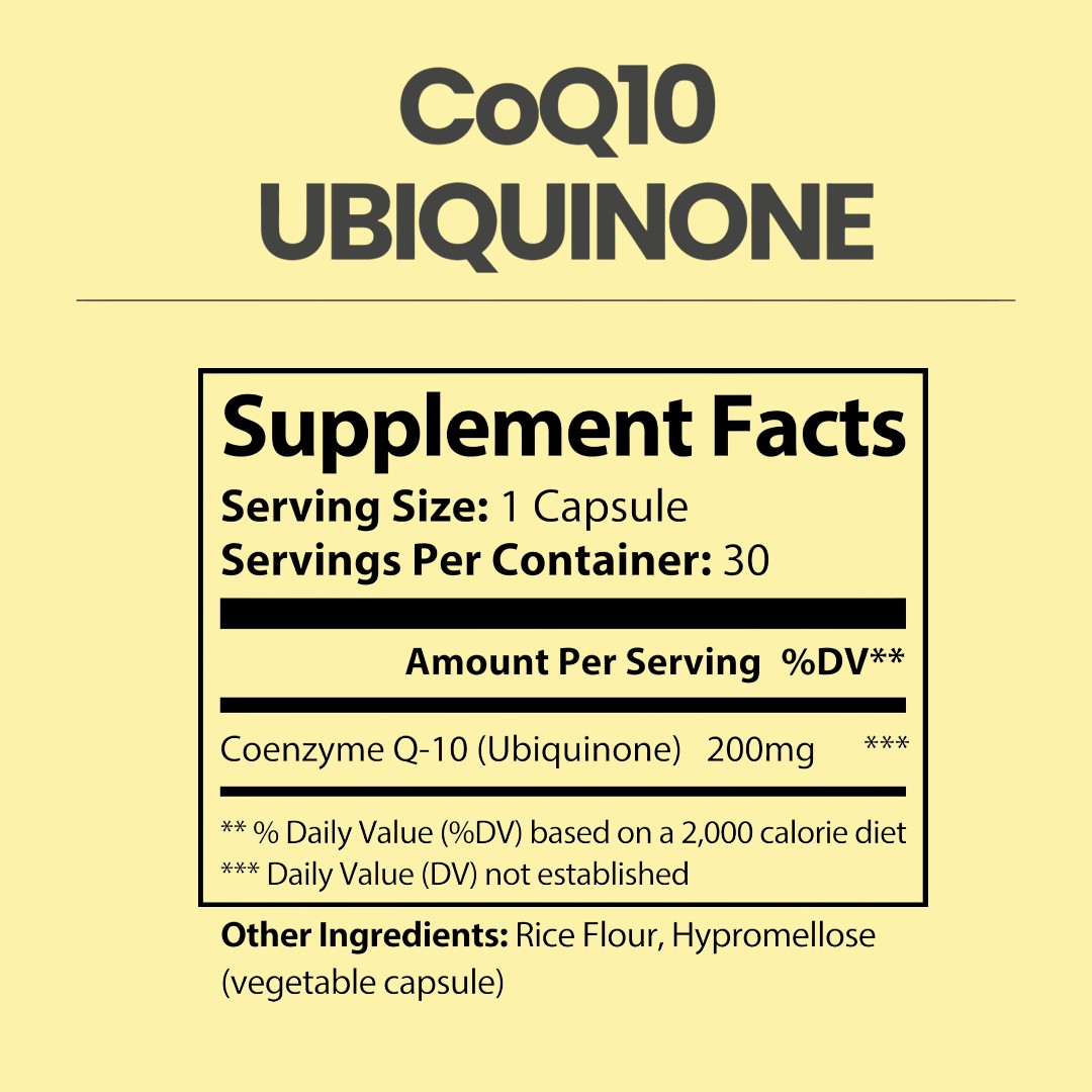 CoQ10 Ubiquinone